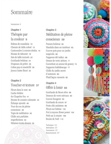 Livre le crochet en pleine conscience
