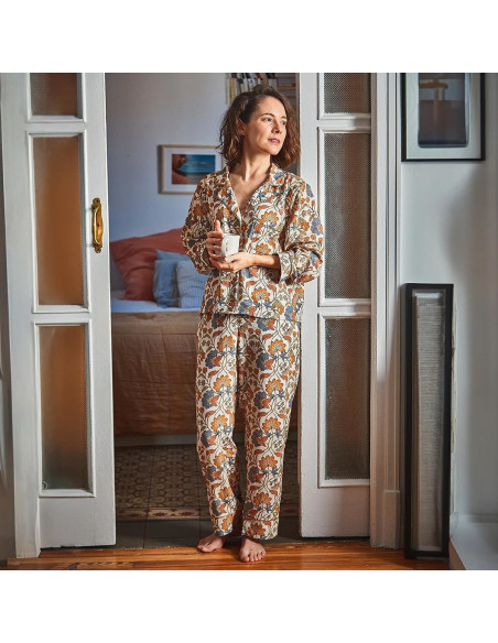 Patron de pyjamas femme Budapest - Ikatee