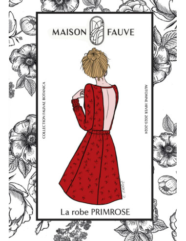 Patron de robe Primrose - Maison Fauve