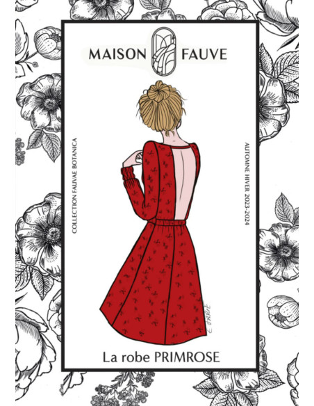 Patron de robe Primrose - Maison Fauve