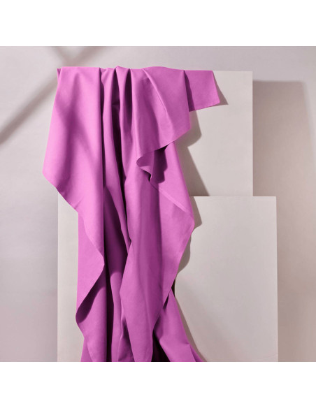 Tissu gabardine de coton Bubble Gum - Atelier Brunette
