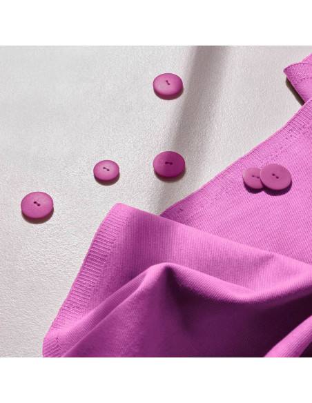 Tissu gabardine de coton Bubble Gum - Atelier Brunette