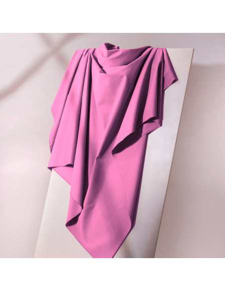 Tissu gabardine de coton light Bubble Gum - Atelier Brunette
