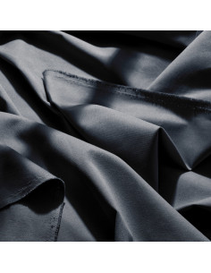 Tissu gabardine de coton light Deep Charcoal - Atelier Brunette 2