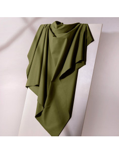 Tissu gabardine de coton light Ivy Green - Atelier Brunette