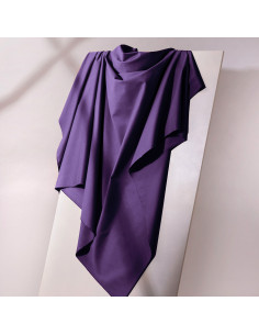Tissu gabardine de coton light Majestic Purple - Atelier Brunette
