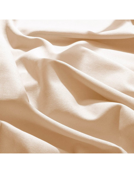 Tissu gabardine de coton light Off White - Atelier Brunette