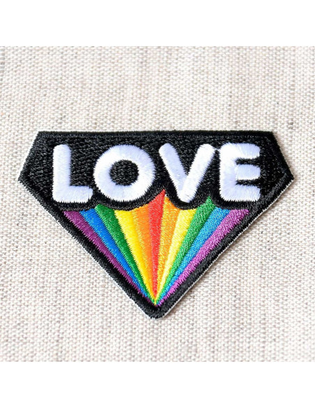 Écusson thermocollant Love - Rayon LOVE