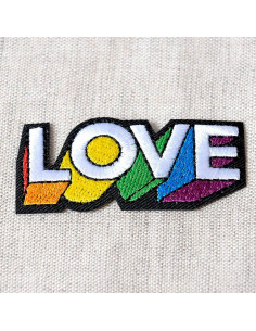 Écusson thermocollant thème Love - Love 3D