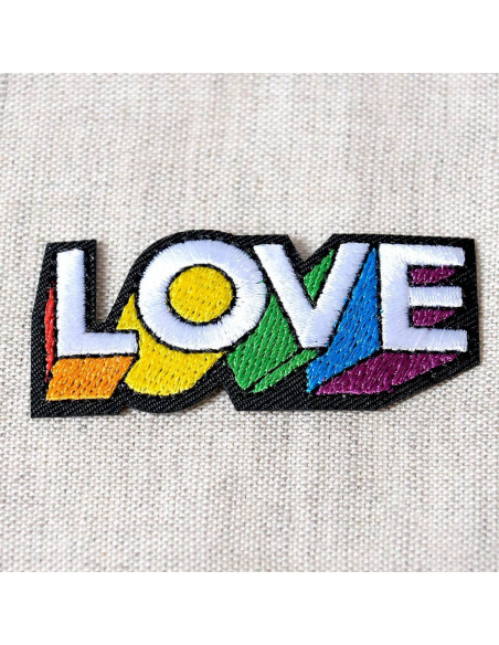 Écusson thermocollant thème Love - Love 3D