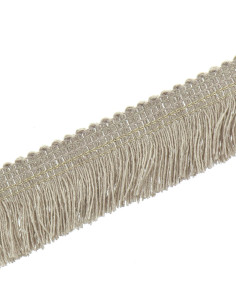 Frange surpiqûre or 30 mm - Lin