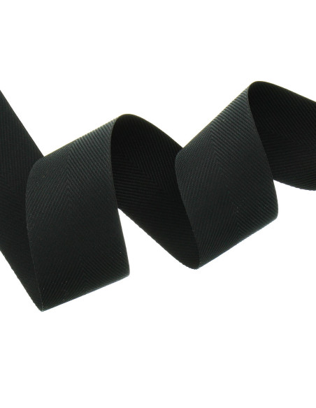 Galon chevron déperlant - Noir