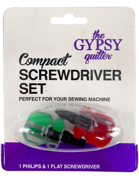 Set de 2 tournevis pour machines à coudre The Gypsy Quilter