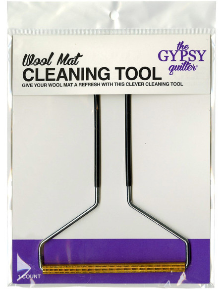 Brosse de nettoyage pour tapis en laine