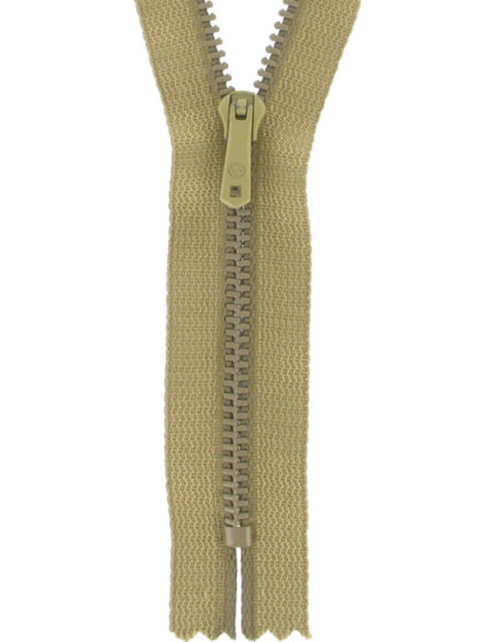 Fermeture éclair pantalon - Beige moyen