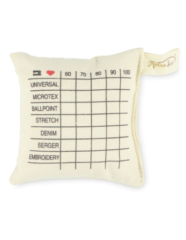 Coussin de tri pour aiguilles machines à coudre