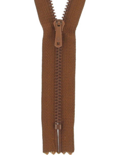 Fermeture éclair pantalon - Marron moyen