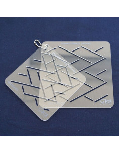Set de 2 gabarits pour sashiko stencil - Higaki
