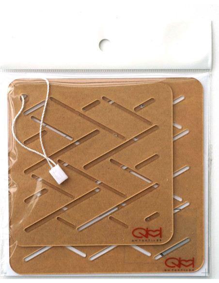 Set de 2 gabarits pour sashiko stencil - Higaki