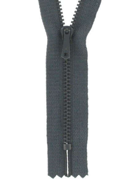 Fermeture éclair pantalon - Gris anthracite