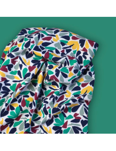 Tissu crêpe de viscose Petra Leia - Vert
