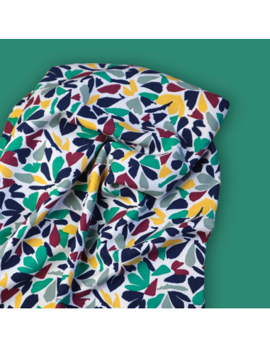 Tissu crêpe de viscose Petra Leia - Vert
