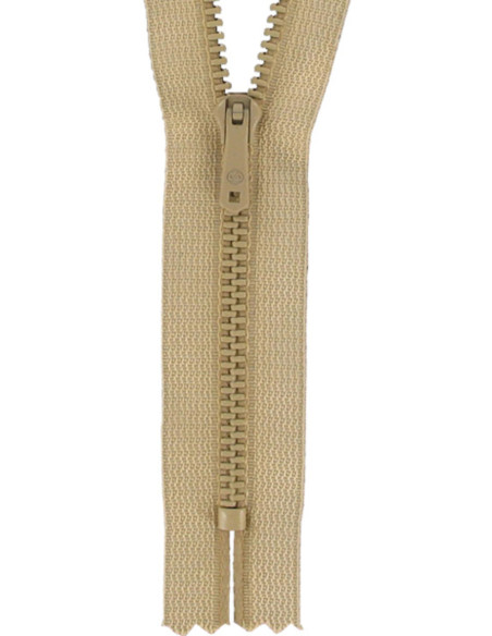 Fermeture éclair pantalon - Beige antilope
