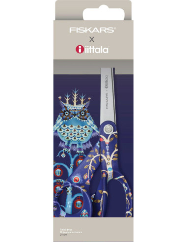 Ciseaux Fiskars X Iittala Taika bleu 21 cm