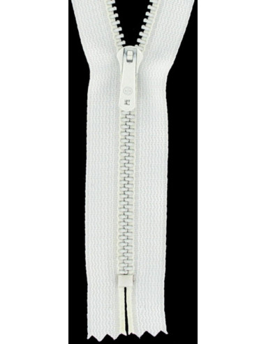Fermeture éclair pantalon - Blanc