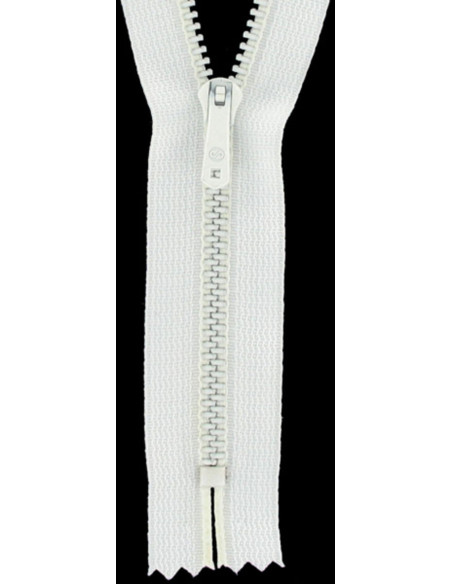 Fermeture éclair pantalon - Blanc