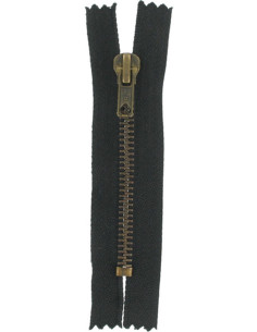 Fermeture éclair Spécial Jeans - Noir