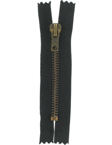 Fermeture éclair Spécial Jeans - Noir