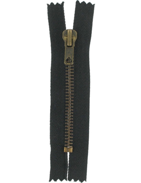 Fermeture éclair Spécial Jeans - Noir