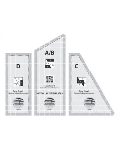 Set de règles Non-Slip Scrap Crazy Creative Grids