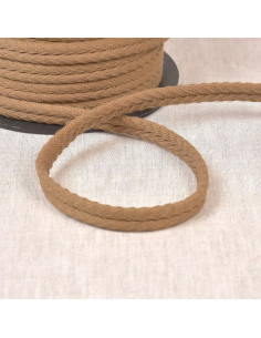 Cordon double passepoil chevrons - Vieil or