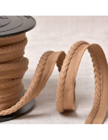 Cordon passepoil chevrons - Beige