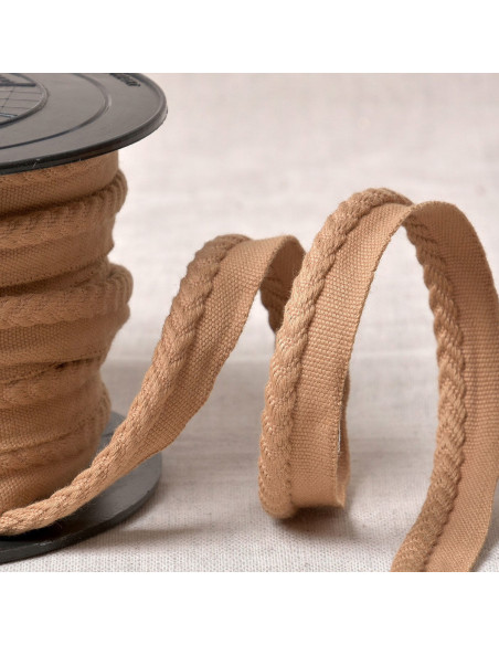 Cordon passepoil chevrons - Beige
