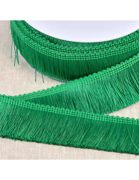 Frange épaisse 45 mm - Vert vif