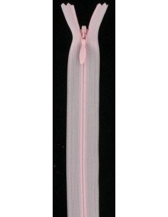 Fermeture éclair invisible - Rose