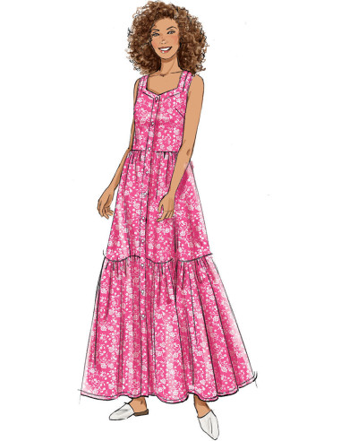 Patron de robe - Butterick 6983