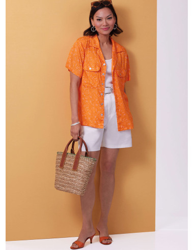 Patron de chemise - Butterick 6984
