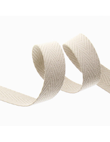 Sangle de sac chevrons - Beige