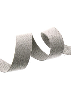 Sangle de sac chevrons - Gris