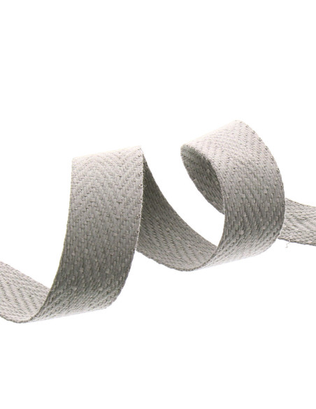 Sangle de sac chevrons - Gris