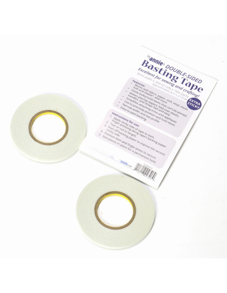 Ruban à bâtir adhésif double face 3 mm x 20 m