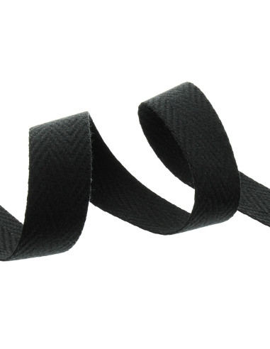 Sangle de sac chevrons - Noir
