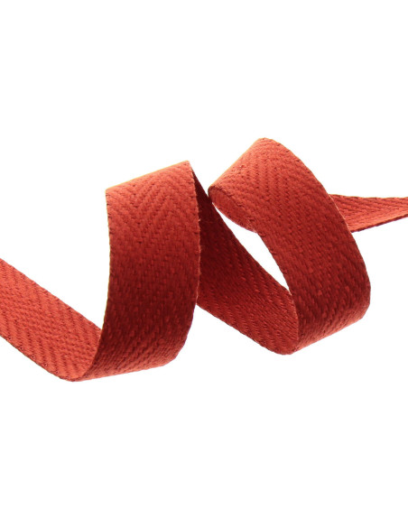 Sangle de sac chevrons - Terracotta