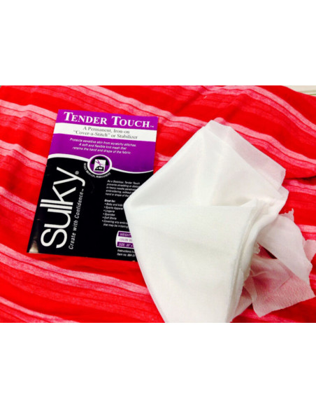 Protection envers de broderie Tender Touch Sulky - 50 cm x 90 cm