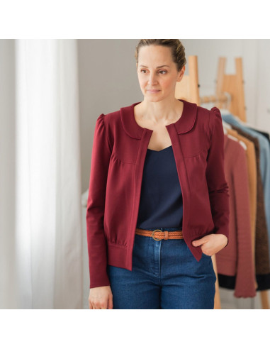 Patron de gilet Gemme - Anna Rose patterns