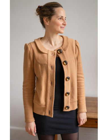 Patron de gilet Gemme - Anna Rose patterns